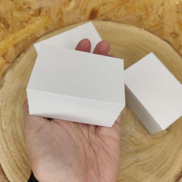 Scatoline bianche – Per Bomboniere fai da te, Gioielli e Segna posto